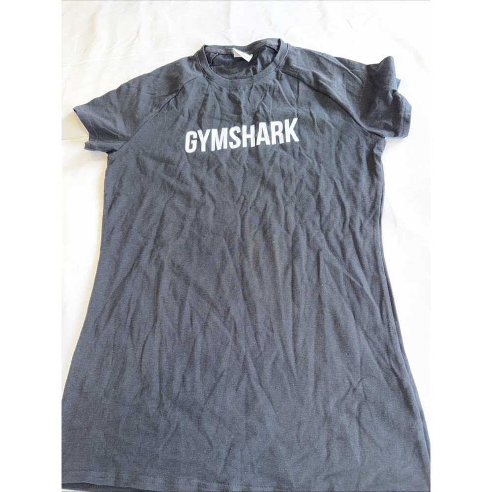 Gymshark Black Gym Workout Shirt Sz M